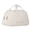 Novo Produto Transfronteiriço, Bolsa de Maquiagem de Camada Dupla de Alta Qualidade, Bolsa de Armazenamento de Cosméticos de PU Portátil de Grande Capacidade, Necessaire, Estojo de Maquiagem