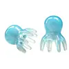 Masajeador de Cabeza Pulpo, Peine Masajeador de Meridianos del Cuero Cabelludo Pulpo, Cepillo Raspador de Terapia Capilar Multifuncional, Herramienta para Rascar la Cabeza