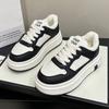 Zapatos Casuales Blancos Personalizados para Mujer 2025 Nueva Primavera Zapatos Deportivos Versátiles de Suela Gruesa Estudiantes Trbottomyy Zapatos de Suela Gruesa