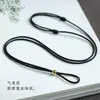 Cordão para Anel de Pescoço Casamento Anel de Diamante Colar de Casal Corda Corda Masculina e Feminina Fivela de Segurança Pequena Corda Preta para Pendurar