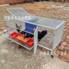 Gallinero y Conejera con Techo Grande, Jaula de Cifrado de Sonda para Uso Doméstico, Jaula Anti-Comadrejas, Gansos y Pollos para Cría y Protección contra la Lluvia