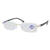 Gafas de lectura sin montura con zoom inteligente anti-luz azul para correr en puestos de Jianghu gafas de lectura al por mayor