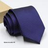 Moda masculina casual de negócios para trabalho gravata jacquard com flechas de fio de poliéster atacado de pontos