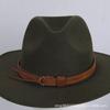 Sombrero Transfronterizo Estilo Étnico Retro con Cubierta de Sombrero de Paja Correa de Sombrero de Vaquero Accesorios de Correa Especiales Encaje Decorativo Retro