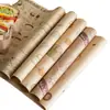 Papel antigrasa, papel a prueba de aceite para lotes pequeños, papel de embalaje certificado de grado alimenticio, específicamente para hamburguesas y pollo frito