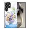 Adecuado para Samsung S25Ultra Funda de Vidrio Templado para Teléfono S26Plus Comercio Exterior S24 Paisaje A06 Flores A17