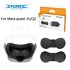 Óculos VR Meta Quest 3S Capa Protetora de Silicone Capa Protetora de Capacete Quest 2 Proteção contra Poeira