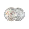 Lentejuelas Brillantes para Uñas, Paquete Mixto de Polvo Glitter de Alta Gama Versátil de Lujo Estilo Ins que Atrapa la Luz, Materiales Hechos a Mano, Decoraciones, Accesorios