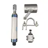 Caminhão pipa modificado com válvula de esfera com acionamento pneumático, válvula de esfera de bloqueio em cilindro de aço inoxidável, válvula de esfera de acionamento pneumático em cilindro de grande diâmetro