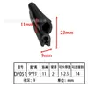 Burbuja Superior en Forma de U Burbuja Lateral Motor de Gabinete Esqueleto Autoajustable Tira de Sellado Epdm Tira de Sellado Compuesta de Epdm