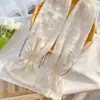 Guantes de Protección Solar de Verano para Mujer Mangas de Seda de Hielo Finas para Caminar al Aire Libre y Ciclismo Protector Solar Anti-UV Mangas de Hielo Venta al por Mayor