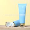 Limpiador Facial Personalizado Tubo con Tapa abatible Material de Empaque 80ml Tubo Cosmético Limpiador Facial Protector Solar Plástico Tubo PE