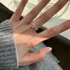 Colección de Anillos Plateados Integrales, Versátiles y de Moda para el Dedo Índice, Nuevos Modelos Otoño e Invierno 2025, Material 990
