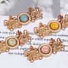 Hebilla de suegra, hebilla de placa de metal para cheongsam de la dinastía Han, hebilla de nube auspiciosa para hombro, hebilla decorativa antigua retro para traje antiguo