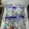 Celebridad de Internet Transfronteriza Bola Bobo 13 Pulgadas 18 Pulgadas 24 Pulgadas Transparente sin Estirar Globo Decorativo Globo para Puesto de Mercado Nocturno Venta al por Mayor