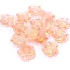12/19mm acrílico color transparente AB flor de camelia rosa pasador accesorios para el cabello material DIY accesorios