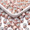 Contas de Resina em Formato de Diamante com Furo Grande Contas Coloridas com Furo Grande Contas Soltas Pulseira DIY Feita à Mão Colar Acessórios de Joias Venda por Atacado