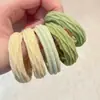 Lazo para coleta alta simple para mujer, nuevo modelo 2026, banda para el cabello de alta gama que no estrangula el cabello, sin costuras, alta elasticidad, anillo para el cabello duradero