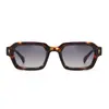 25 Gafas de Sol de Nuevo Estilo con Remaches de Alta Gama, Gafas de Sol Carey, Estilo Europeo y Americano, Protección Solar Personalizada para Playa Hombres Cuadradas con Remaches