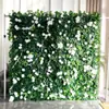 Nueva Pared de Flores Artificiales de Seda Boda Fiesta de Cumpleaños Hotel Fondo Decoración de Flores Terminada Accesorios de Flores Falsas
