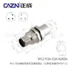 Conector M12 Zhengcheng Adaptador L I 3PIN4D5B código 8 enchufe de aviación impermeable macho y hembra de 12 núcleos