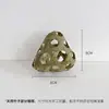 Arte de Bambu Xin Sheng Formato de Zongzi Decoração Trançada de Bambu DIY Estilo Chinês Auspicioso Artesanato Criativo Material de Arte Floral Trançado Feito à Mão
