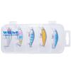 Weihe Sports Pangolin Mino 4.5cm 2.5g Señuelo Micro para Arroyo Hundido Señuelo de Pesca Anzuelo Anzuelo Triple