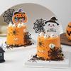 2025 Decoração de Bolo de Halloween Plug-In Abóbora Engraçada Fantasminha Fantasma Fofo Aranha Festa de Feriado Fantasia