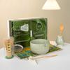 Conjunto de Chá Matcha de Cerâmica Caixa de Presente Gato Estilo Japonês Transfronteiriço Estilo Ins Tigela de Matcha Presente Alto Valor