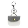 Bolsa de Moedas Mini de Couro Genuíno Transfronteiriça Pingente de Mala Bolsa Anti-Perda para Fones de Ouvido Pingente de Chave Bolsa de Armazenamento Bolsa de Moedas