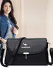 Bolsos para Mujer 2026 Nuevo Estilo Versátil Bolso de Hombro de Cuero Suave para Señoras de Mediana Edad Bolso Cruzado de Moda