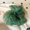 Goma para el pelo de lunares simple y suave estilo Ins coreano, Scrunchie verde retro nuevo estilo Primavera/Verano, Accesorio para el pelo de la misma marca que las bloggers para mujer