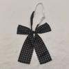 Corbata Caída Puntos Pequeños Jk Bufanda de Corbata de Lazo Libre Bufanda Japonesa Recta Ángulo Plano Puntos Flor de Cuello de Mango Largo
