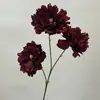 Flores artificiais: Hibisco Peônia de 3 Cabeças, Arranjo Floral de Casamento, Arranjo Floral Decorativo, Estoque Disponível, Decoração de Vitrine e Mesa