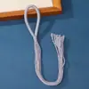 Campanilla de Viento con Cáscara de Fruta Boting Cuerda de Anillo de Tirar Cuerda Trenzada Hecha a Mano Colgante para Bolso DIY Accesorio Pequeño Cuerda Trenzada Semi-terminada