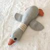 Juguete de peluche de ganso salvaje, perro mascota, juguete de peluche para aliviar el estrés, serie de animales, muñeco de peluche con sonido, juguete para moler resistente a los arañazos