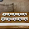 Pingente de Crânio de Osso de Camelo Exquisitamente Trabalhado com Incrustação de Pêssego, Acessório Versátil para Pulseiras DIY, Contas Espaçadoras, Corda Trançada e Pingentes Criativos
