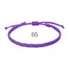 Pulsera de cera impermeable trenzada estilo bohemio de fábrica, cuerda de mano para surf europea y americana, pulsera de la amistad