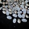 Explodindo Médio Zircão Joia de Arte de Unha Prata Branco Multifacetado Fundo Pontiagudo Coração Zircão em Formato Especial Decoração de Unha de Diamante Atacado