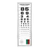 Caja de Luz para Tabla de Visión LED 5m Estándar Logarítmica Doble Cara Dibujos Animados Infantiles Hospital Oftalmología Miopía Prueba de Visión Uso en Casa