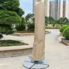 Tela de Repuesto Personalizada para Sombrilla Doble Techo Redonda Tela para Sombrilla Romana Tela para Toldo Impermeable Parasol Protección Solar