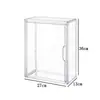 Caja Misteriosa Caja de Exhibición Caja de Almacenamiento Labubu Vitrina Transparente para Figuras Burbuja de Muñeca Mart Soporte de Exhibición Acrílico