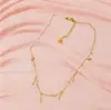 Collar Colgante de Borla de Moda y Elegante Lele Jewelry para Mujer, Joyería Sencilla de Lujo Ligero para Fiesta, Cadena para Clavícula Joyería para Mujer