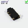 PJ-270 conector para auriculares de fregadero conector de 2,5 mm patch de 6 pines accesorios de audio mono PJ258 asiento de placa base 6p