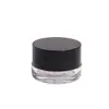 Material de embalaje de plástico de doble capa botella de crema 30G 20g caja de polvo crema para ojos mediana botella de crema con cuchara