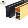 Accesorios para mamparas de baño cubierta para pie baño público perfil de aluminio cubierta negra para pie pie de suelo acero inoxidable