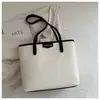 Bolso de Hombro Casual para Viajes Diarios de Mujer Gran Capacidad Nuevo Verano 2025 Cosido Bolso de Compras Estudiante Universitario Bolso para Clase