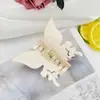 Accesorios para el Cabello Estilo Yang Chaochao Pinza de Lazo Pasador de Verano Pinza Hueca Pinza Tiburón para la Parte Posterior de la Cabeza de Mujer Pinza para el Cabello