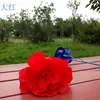 Rosa artificial para bodas DIY, dalia, hortensia, flores de seda para arreglos de pared de flores, decoración de arcos y arreglos florales