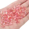 4x 8mm contas de arroz de vidro doméstico superior cor mágica contas de bambu transparentes material de acessórios para pulseira de contas DIY feita à mão